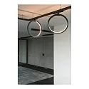 Luminaire triphasé ONE 40 TRACK DALI contrôlable par DALI, noir gradable