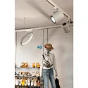 SLV 3-Phase luminaire ONE 40 TRACK DALI, 15,2W, 3000K, 650lm, white