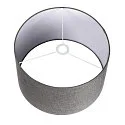 SLV Abat-jour FENDA rond, gris