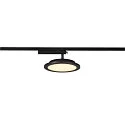 1-Projecteur monophasé PANEL TRACK rond IP20, noir 