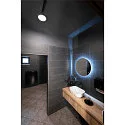 LED 1-phase spot PANEL TRACK, round, 20cm, 18W, 3000K, black