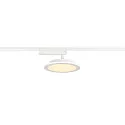 1-Projecteur monophasé PANEL TRACK rond IP20, blanche