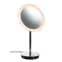 SLV Miroir avec éclairage MAGANDA TL CCT Switch IP44, chrome, transparent