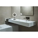 SLV Miroir avec éclairage MAGANDA TL CCT Switch IP44, chrome, transparent