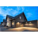 SLV LED Outdoor Wall luminaire SITRA S WL SINGLE, CCT switch, 3000/4000K, white