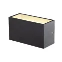 SLV Luminaire mural d’extérieur SITRA M WL UP/DOWN CCT Switch, commutable IP65, anthrazit 