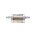 Ampoule LED R7s 78mm 9W 1050lm 3000K 330° CRI 90 gradable