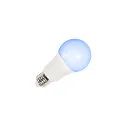 SLV Lampe LED forme poire VALETO® RGBW SMART A60 RGBW, contrôlable par ZigBee A60 opale E27 9W 800lm RGBWK 230° CRI >90 gradable