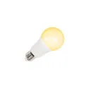 SLV Lampe LED forme poire VALETO® RGBW SMART A60 RGBW, contrôlable par ZigBee A60 opale E27 9W 800lm RGBWK 230° CRI >90 gradable