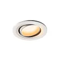 Plafonnier encastré NUMINUS MOVE S IP20, blanche