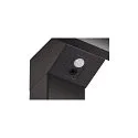SLV Lampadaire WORKLIGHT haut bas, pour VDU, avec capteur, UGR < 19 IP20, noir  gradable