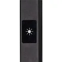 SLV Lampadaire WORKLIGHT haut bas, pour VDU, avec capteur, UGR < 19 IP20, noir  gradable