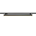 Luminaire triphasé SIGHT TRACK CCT ON-OFF rigide, CCT Switch, commutable IP20, noir 