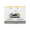 SLV Luminaire triphasé SIGHT TRACK CCT ON-OFF rigide, CCT Switch, commutable IP20, noir 