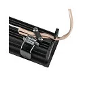 SLV Plafonnier encastré MILANDOS 4 IP20, noir 