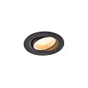 LED Ceiling recessed luminaire NUMINOS® MOVE XS, 3000K, 20°, black/white