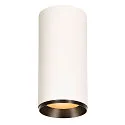Luminaire de plafond NUMINOS XL PHASE IP20, noir, blanche gradable
