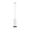 Luminaire à suspension NUMINOS XL PHASE IP20, noir, blanche gradable