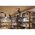 SLV Luminaire de plafond NUMINOS SPOT DALI XL contrôlable par DALI IP20, noir gradable