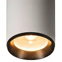 SLV Luminaire de plafond NUMINOS DALI XL contrôlable par DALI IP20, noir, blanche gradable