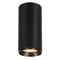 Luminaire de plafond NUMINOS DALI XL contrôlable par DALI IP20, noir gradable