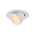 Plafonnier encastré NUMINOS GIMBLE XS, blanche