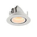 SLV Plafonnier encastré NUMINOS GIMBLE XS, blanche