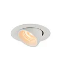 SLV Plafonnier encastré NUMINOS GIMBLE XS, blanche