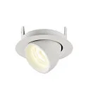 SLV Plafonnier encastré NUMINOS GIMBLE XS, blanche