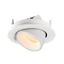 SLV Plafonnier encastré NUMINOS GIMBLE S, blanche