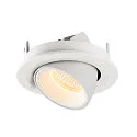 SLV Plafonnier encastré NUMINOS GIMBLE S, blanche