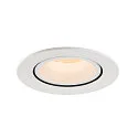 SLV Plafonnier encastré NUMINOS GIMBLE L, blanche