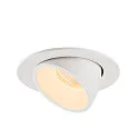 SLV Plafonnier encastré NUMINOS GIMBLE L, blanche