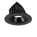 SLV Plafonnier encastré NUMINOS GIMBLE L, noir 