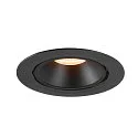 SLV Plafonnier encastré NUMINOS GIMBLE XL, noir 