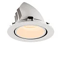 SLV Plafonnier encastré NUMINOS GIMBLE XL, blanche