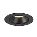 SLV Plafonnier encastré NUMINOS GIMBLE XL, noir 