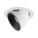 Plafonnier encastré NUMINOS GIMBLE XL, noir , blanche