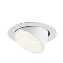 SLV Plafonnier encastré NUMINOS GIMBLE XL, blanche