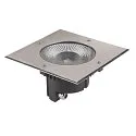 SLV Projecteur encastré ROCCI 200 EL angulaire, rigide, accessible, résistant aux chocs IP65 / IP67, acier inoxydable 