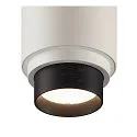 SLV Projecteur triphasé NUMINOS ZOOM M contrôlable par DALI, focalisable, pivotant à la cardan IP20, blanche gradable