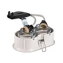 SLV Plafonnier encastré HORN DOUBLE QPAR51 GU10, blanche