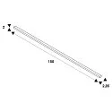 SLV Alimentation BATTEN, blanche