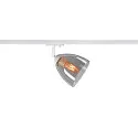 SLV 1-Projecteur monophasé PARA CONE GL GU10 GU10 IP20, transparent, blanche