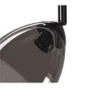 SLV 3-phase spot PARA CONE GL GU10, transparent, bamboo