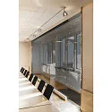SLV 3-phase spot PARA CONE GL GU10, transparent, white