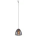 SLV Luminaire à suspension PARA CONE GL GU10 GU10 IP20, transparent, blanche