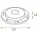 SLV Module pour  SMALL PLOT, acier inoxydable
