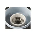 Luminaire mural d'extérieur GRAFIT rond, avec capteur E27 IP44, anthrazit gradable