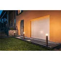 Lampadaire d'extérieur GRAFIT 60 POLE rond, avec diffuseur E27 IP44, anthrazit gradable